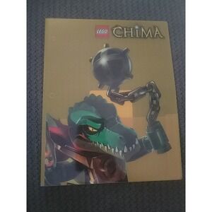 Lego Legends of Chima 3-Ring Pocket Folder 12"H x 9.5"W - New